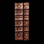 1675 Eusebius 1ed EARLY Church History Caesarea & Socrates French Cousin 2v
