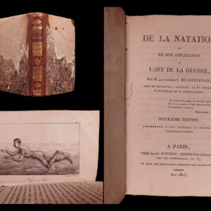 De la natation et de son application a l’art de la guerre. Ludovic Le Compasseur Courtivron.