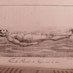 1824 Swimming Training in French Military Courtivron Illustrated Natation Diving