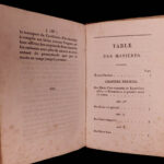 1824 Swimming Training in French Military Courtivron Illustrated Natation Diving