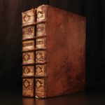 1675 Eusebius 1ed EARLY Church History Caesarea & Socrates French Cousin 2v