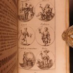 1698 Cesare Ripa Iconologia Illustrated Emblem Book Egypt ROME Greek Allegory