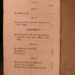 1824 Swimming Training in French Military Courtivron Illustrated Natation Diving