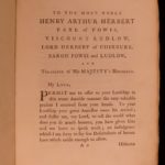 1770 Life of Edward Herbert Lord of Cherbury England Hunting Prince of Orange
