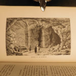 1886 Famous Caves & Catacombs Egypt ROME India Greece Illustrated Grottos