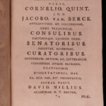 1743 1ed David Mill Oriental Treatises MUSLIM Arabic Muhammed Islam Coins RARE