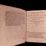 1743 1ed David Mill Oriental Treatises MUSLIM Arabic Muhammed Islam Coins RARE