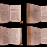 1696 Rabbi MAIMONIDES 1ed Judaica Crenius Fasciculus Sextus Jewish Hebrew Rites