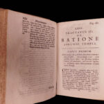 1696 Rabbi MAIMONIDES 1ed Judaica Crenius Fasciculus Sextus Jewish Hebrew Rites