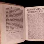 1696 Rabbi MAIMONIDES 1ed Judaica Crenius Fasciculus Sextus Jewish Hebrew Rites