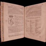 1673 1ed Peter Leycester Historical Antiquities Ireland Cheshire England FOLIO