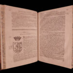1673 1ed Peter Leycester Historical Antiquities Ireland Cheshire England FOLIO