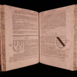 1673 1ed Peter Leycester Historical Antiquities Ireland Cheshire England FOLIO