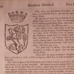 1673 1ed Peter Leycester Historical Antiquities Ireland Cheshire England FOLIO