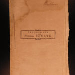 1791 New Hampshire Journal of Proceedings Politics Early Americana SENATE