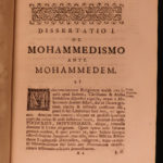 1743 1ed David Mill Oriental Treatises MUSLIM Arabic Muhammed Islam Coins RARE