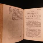 1696 Rabbi MAIMONIDES 1ed Judaica Crenius Fasciculus Sextus Jewish Hebrew Rites