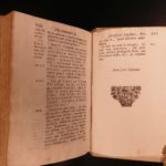1696 Rabbi MAIMONIDES 1ed Judaica Crenius Fasciculus Sextus Jewish Hebrew Rites