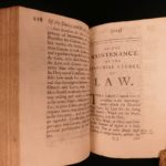 1698 1ed Stillingfleet Ecclesiastical LAW Cases Bond Resignation Anglican Church