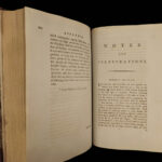 1794 History of INDIA Asia MAPS Egypt Hindustan Robertson Scottish Enlightenment