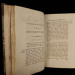 1794 History of INDIA Asia MAPS Egypt Hindustan Robertson Scottish Enlightenment