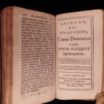 1685 Cambridge 1ed Imitation Christ Thomas Kempis + Widdrington Coena Dominica