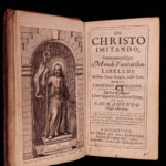 1685 Cambridge 1ed Imitation Christ Thomas Kempis + Widdrington Coena Dominica