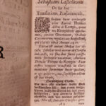 1685 Cambridge 1ed Imitation Christ Thomas Kempis + Widdrington Coena Dominica