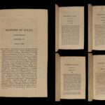 1819 Memoires of Duke of Sully France Henry IV Huguenot Utopian Europe 5v SET