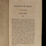 1819 Memoires of Duke of Sully France Henry IV Huguenot Utopian Europe 5v SET