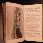 1788 1ed French Almanac Parisien Louis XVI Illustrated Tourist Guide Castles Art