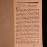1788 1ed French Almanac Parisien Louis XVI Illustrated Tourist Guide Castles Art