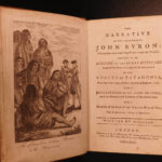 1792 Byron Narrative of VOYAGES Patagonia South America Shipwreck Wager Mutiny