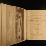 1808 Pinkerton VOYAGES 1ed Exploration Illustrated MAPS Europe Stonehenge 6v