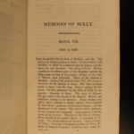 1819 Memoires of Duke of Sully France Henry IV Huguenot Utopian Europe 5v SET