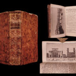 1788 1ed French Almanac Parisien Louis XVI Illustrated Tourist Guide Castles Art
