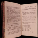 1788 1ed French Almanac Parisien Louis XVI Illustrated Tourist Guide Castles Art