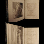 1808 Pinkerton VOYAGES 1ed Exploration Illustrated MAPS Europe Stonehenge 6v