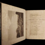 1808 Pinkerton VOYAGES 1ed Exploration Illustrated MAPS Europe Stonehenge 6v