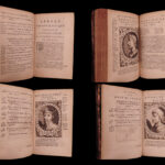 1682 History of France Mezeray Clovis Pharamond Legends Saint Louis IX Portraits