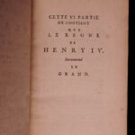 1682 History of France Mezeray Clovis Pharamond Legends Saint Louis IX Portraits