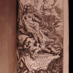 1682 History of France Mezeray Clovis Pharamond Legends Saint Louis IX Portraits