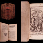 1664 RARE 1st ed John Barclay Satyricon Gunpowder Plot Jesuit Satire Morisot