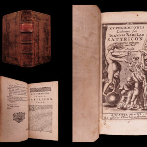 Evphormionis Lusinini sive Ioannis Barclaii satyricon partes quinque : cum clavi. Accessit Conspiratio Anglicana. John Barclay.