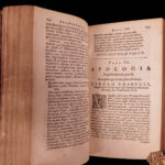 1664 RARE 1st ed John Barclay Satyricon Gunpowder Plot Jesuit Satire Morisot