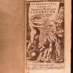 1664 RARE 1st ed John Barclay Satyricon Gunpowder Plot Jesuit Satire Morisot