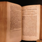 1664 RARE 1st ed John Barclay Satyricon Gunpowder Plot Jesuit Satire Morisot