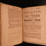 1681 1st ed Houghton Letters of Husbandry & TRADE England Agriculture Finance
