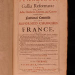 1692 Puritan & Huguenot Liturgy John Quick Gallia Reformata French Protestants