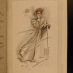 1908 1st ed Harrison Fisher ART Bachelor Belles FASHION Cosmopolitan Magazine